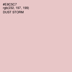 #E8C5C7 - Dust Storm Color Image